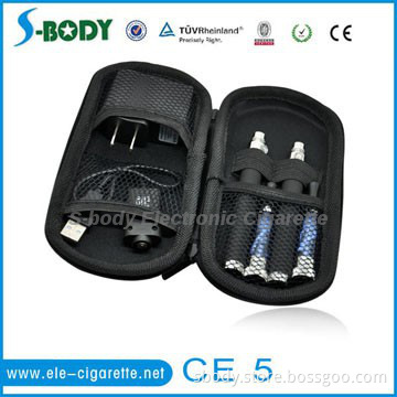 Hot selling CE5 clear atomizer ego vaporizer varie color from S-body